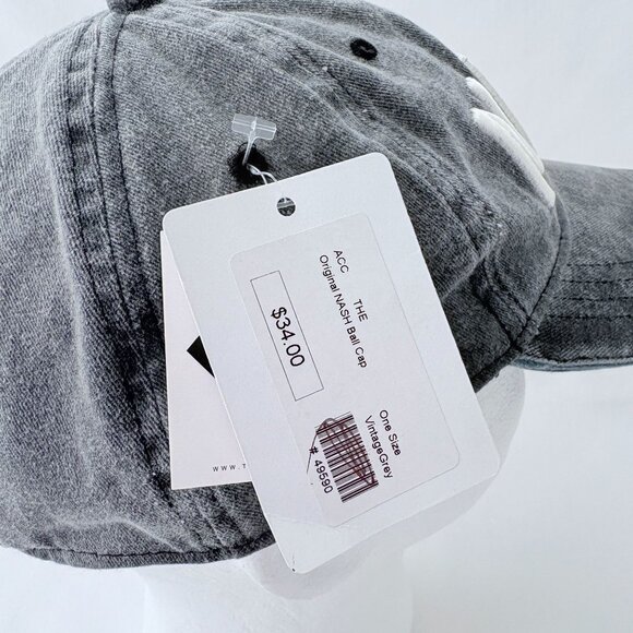 The NASH Collection Nashville Tennessee Gray Strapback Baseball Cap Hat NWT - Picture 7 of 8